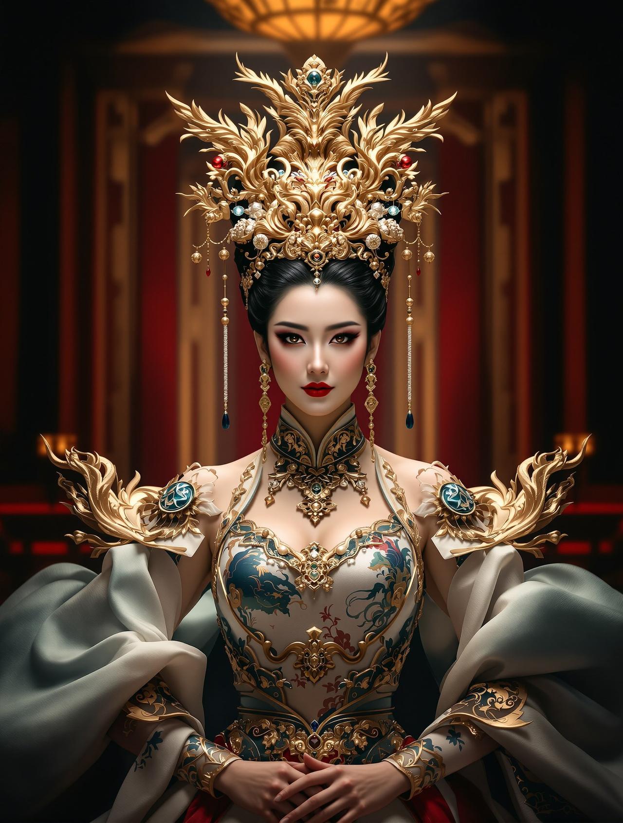 AI片《凤栖梧桐》后宫风云 · 她不是最美的那朵花,却是最锋利的刀 凤栖梧桐 - 后宫风云 · 她不是最美的那朵花,却是最锋利的刀