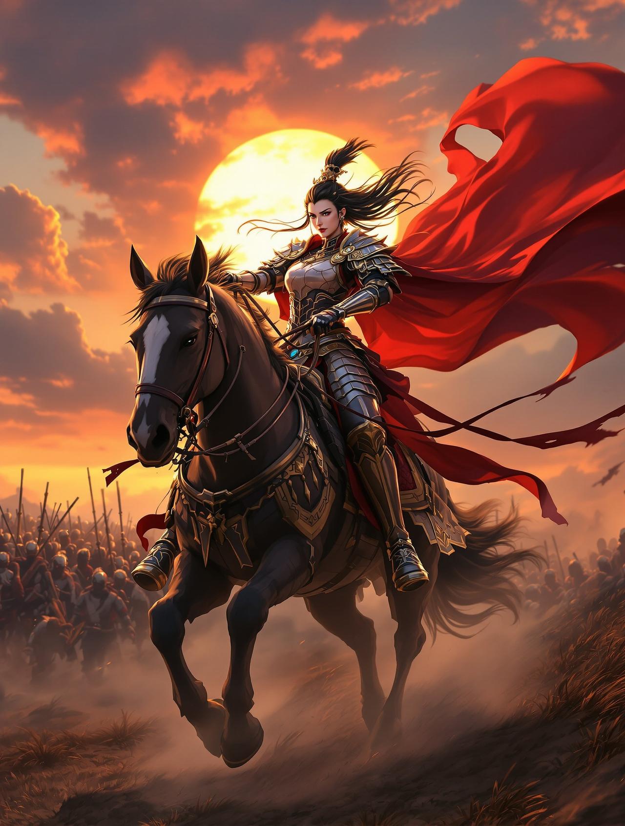 AI片《巾帼令》女将传奇 · 替父从军,她是最耀眼的将星 巾帼令 - 女将传奇 · 替父从军,她是最耀眼的将星